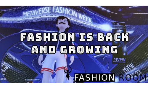 Fashion is back and growing. Sort of.